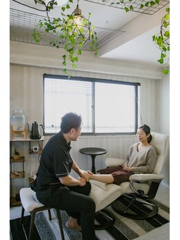 竜華/その場だけの施術でなく