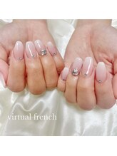 イフネイル(if nail)/◇バーチャルフレンチ◇