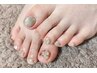 【ご新規様限定クーポン】FOOTNAIL親指のみのアート2本付¥8500～♪オフ込み♪