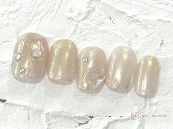 ネイルメゾン 池袋店(NAIL MAISON)/キラキライエロー¥4800