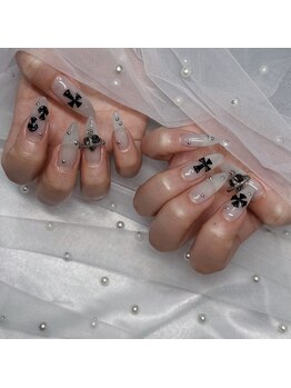 フェリス(feliz)/持込デザイン【ワンホンネイル】