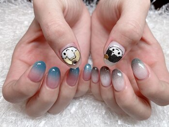 レアネイル 新宿(le'a nail)/グラデーションアートネイル