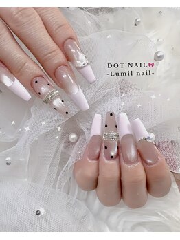 ルミール ネイル(Lumil nail)/マグネット×ドット