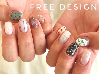 カジュアルネイル*freedesign