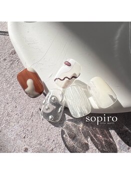 ソピーロ たかのこ店(sopiro)/1月【nuance nail】