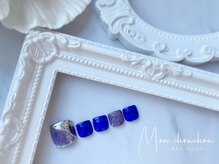 モンシュシュ 吉祥寺(Mon chouchou)/FOOT ブルー×ミラーネイル