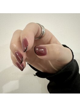 ボルドーネイル