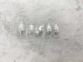 ラメグラデーションネイル￥6900