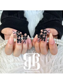 ネイルサロンレイアス(RAYAS)/レオパードネイル