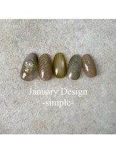 エトワールネイル 高崎筑縄町店(Etoile nail)/25年1月シンプルハンド定額