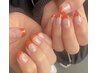 【Jrネイリスト】クリアベースフレンチネイル★☆￥4,200