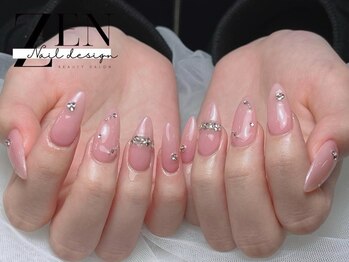 ゼン ネイル デザイン 池袋(ZEN NAIL DESIGN)/* 長 さだしやり放題×つけ放題