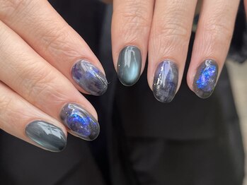 フォルクネイル(:volk nail)/ブラックニュアンス