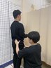 【初回限定｜80分】猫背・巻き肩改善 姿勢矯正 ￥8,800→￥4,400