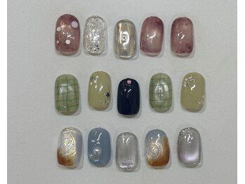 ネイルサロン ティフィン(tiffin)の写真/デザインを迷われている方に♪歴10年のネイリスト在籍◎セルフケアが苦手な方にも嬉しいケア込施術◎
