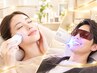 【第一印象に若々しさと清潔感をプラス☆】フェイシャル+ホワイトニング