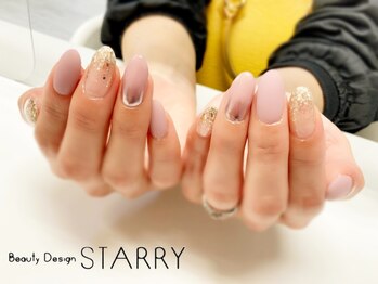 スターリー(STARRY)/ラメグラ マット ミラー ピンク