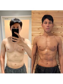 ビヨンド 札幌円山店(BEYOND)/【20代 男性6ヶ月ボディメイク】