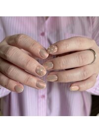 ドット/オーロラ/ピンク