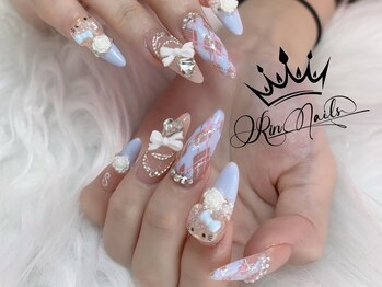 リンネイル 名古屋新栄町店(Rin.Nails)/ 10本長さ出しシンプルデザイン