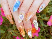 フラッシュネイル SORIO宝塚店/除去付デザイン定額コ-ス◇