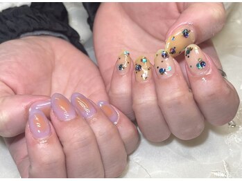 ティアリス(NAIL SALON TIARIS)/アシメトリーネイル