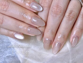フェロン 小倉店(feron.)/上品ピンクベージュのマグネット