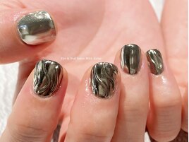 ミラーネイル☆シルバー