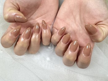 ヒラソルネイル(Girasol nail)/綺麗なワンカラー