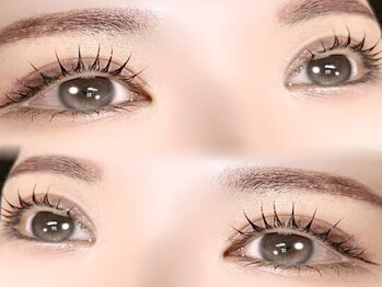 ティーズラッシュ アンド ブロウ ケービューティー 新浦安(T's Lush & Brow K-beauty)の写真/＜くるんと上向きまつげ♪＞実力派スタッフ在籍◎まつげ・眉毛専門店のクオリティで理想の仕上がりが叶う
