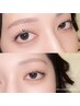 似合わせラッシュリフト上下(まつげパーマ)*コーティング付き*　¥10300