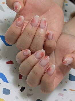 ネイルヤサン(nail ya sun)/桃ネイル