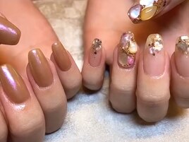 シェル埋め尽くしネイル★オ-ダ-