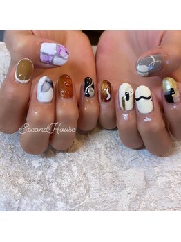 個性的ネイル!!