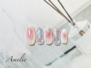 アメリ(Amelie)/チーク/ラメ/ストーン