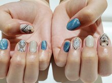 ケー フレーバー ネイル(K flavor nail)/デザインやり放題150分　¥12980