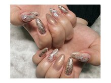 アイピー(I.P)/シェル×押し花¥4500