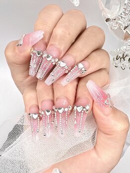 ベスティオーラ 長堀橋店/シャンデリアアートネイル