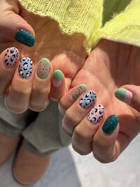 個性的ヒョウ柄（KOTOKO）