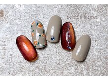 バブル シュガー バイ ネイルクローネ(bublle sugar by.nail crone)/薔薇ネイル