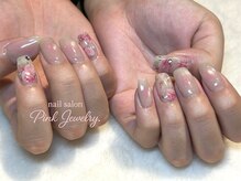 ピンクジュエリー(Pink Jewelry.)の雰囲気（持ち込み画像も大歓迎!#ピンクネイル#推しネイル も大人気☆）