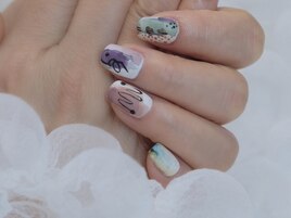 大人可愛い＊ニュアンスネイル
