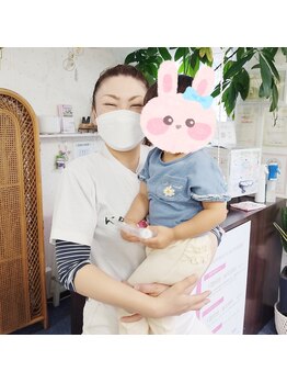 かおりビューティサロン/当院は、小児の施術ができます。