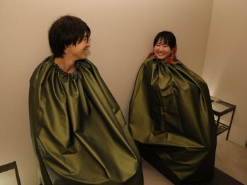 ハームス(HAARMS)の写真/大切な友達や家族・ご夫婦・恋人とよもぎ蒸しを体感しませんか？むくみ/肌荒れ/冷え性/温活/体臭/便秘/妊活
