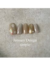 エトワールネイル 高崎筑縄町店(Etoile nail)/25年1月シンプルハンド定額