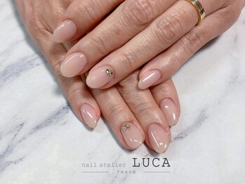 ネイルアトリエルカ(nail atelier LUCA)/W-103 新生活オフィスネイル