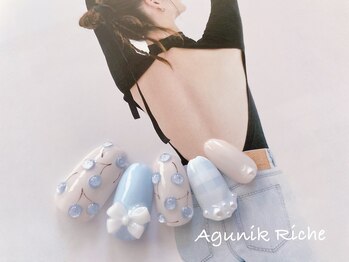 アグニークリッシェ(Agunik Riche)/【さくらんぼネイル】