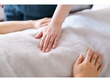 めぐみ鍼灸院の雰囲気（お腹固くなっていませんか？しっかり息が吸える感覚をぜひ、、、）