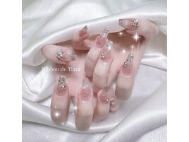 チーク×マグネットネイル☆