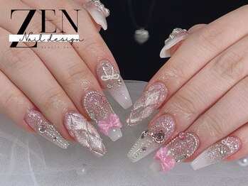 ゼン ネイル デザイン 池袋(ZEN NAIL DESIGN)/* 長 さだしやり放題×つけ放題